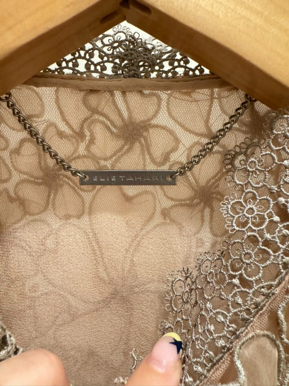 Elie Tahari Brandy Silk Floral Appliqué Embellished Bomber Jacket - Picture 2 of 3